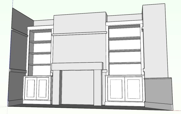 3D design for alcove units